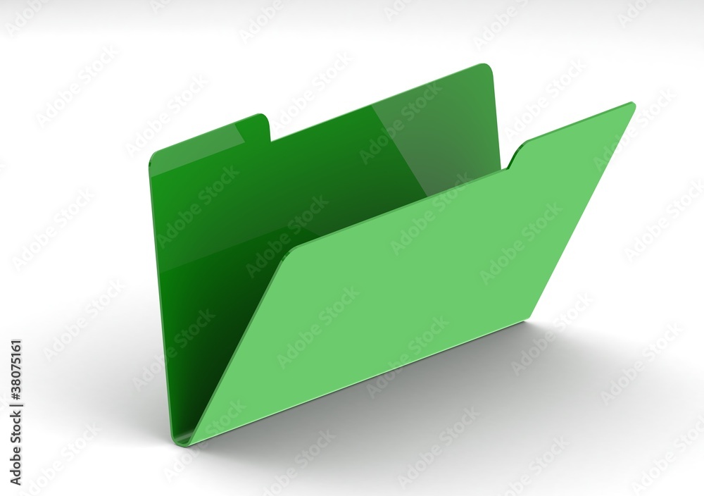 Open green folder Open green folder
