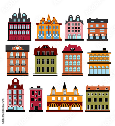 Vector houses