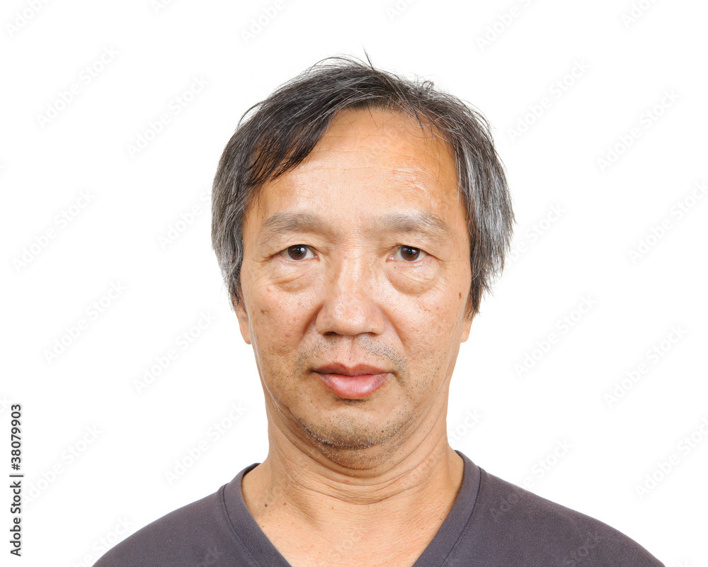 Obraz premium asian mature man