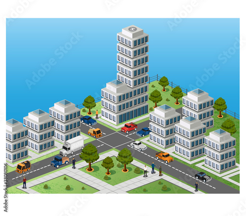 A fragment of the city
