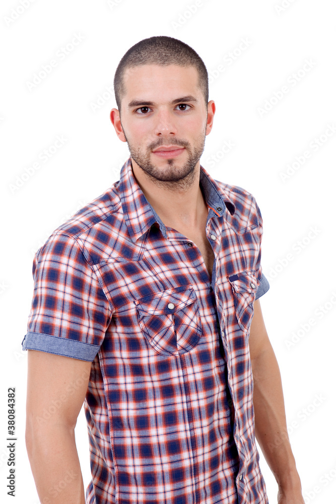young casual man young casual man