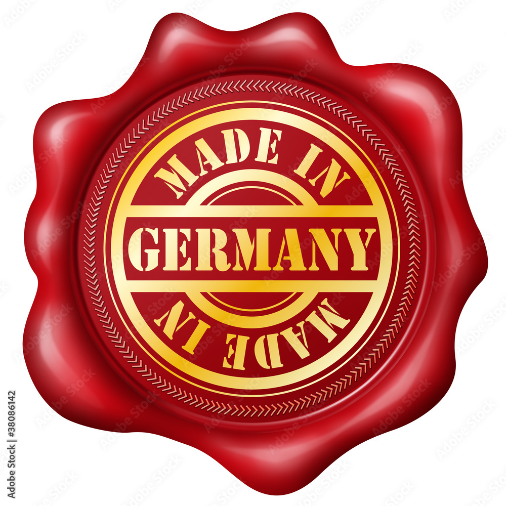 Made in Germany - Siegel Made in Germany - Siegel