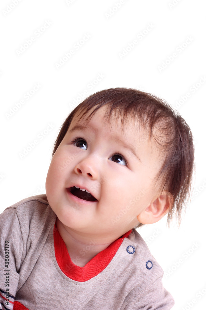 Smiling, happy toddler Smiling, happy toddler