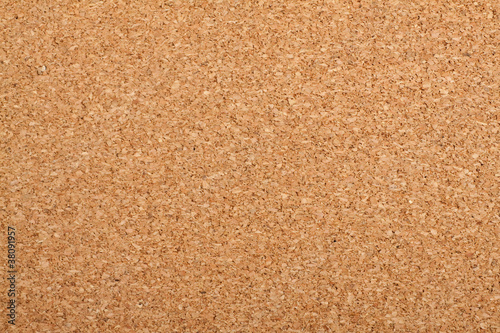 Billede på lærred Brown cork texture.