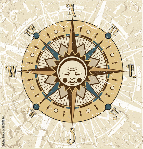 Compass Rose Illustration