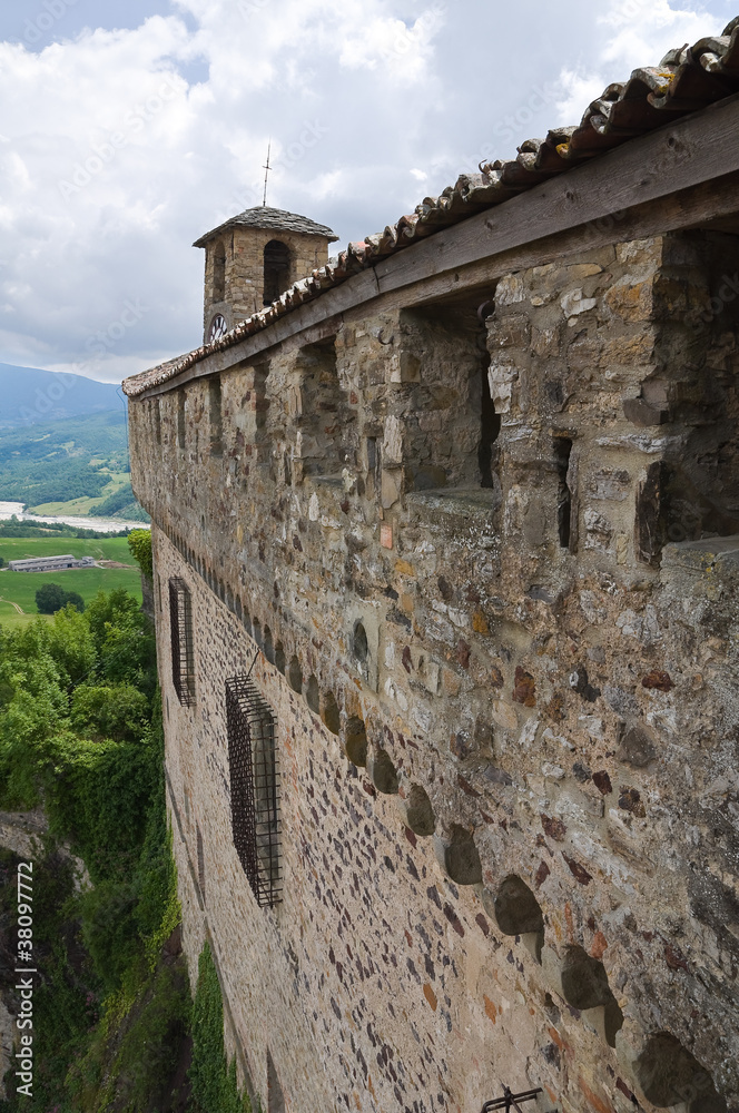 Fototapeta premium Castle of Bardi. Emilia-Romagna. Italy.
