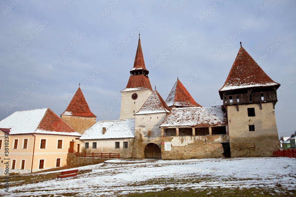 antico monastero vicino Sighisoara, Romania