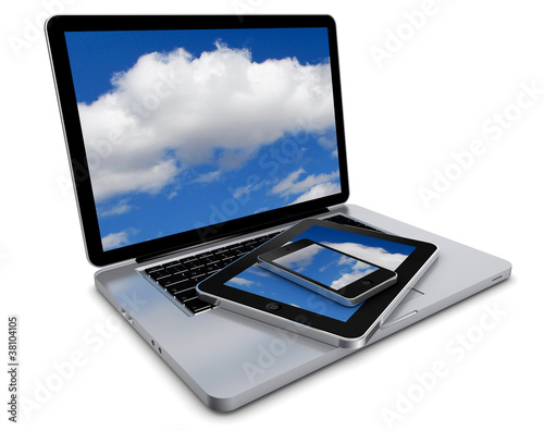 laptop smartphone tablet