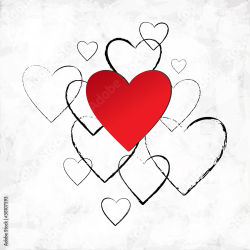 Valentine day heart