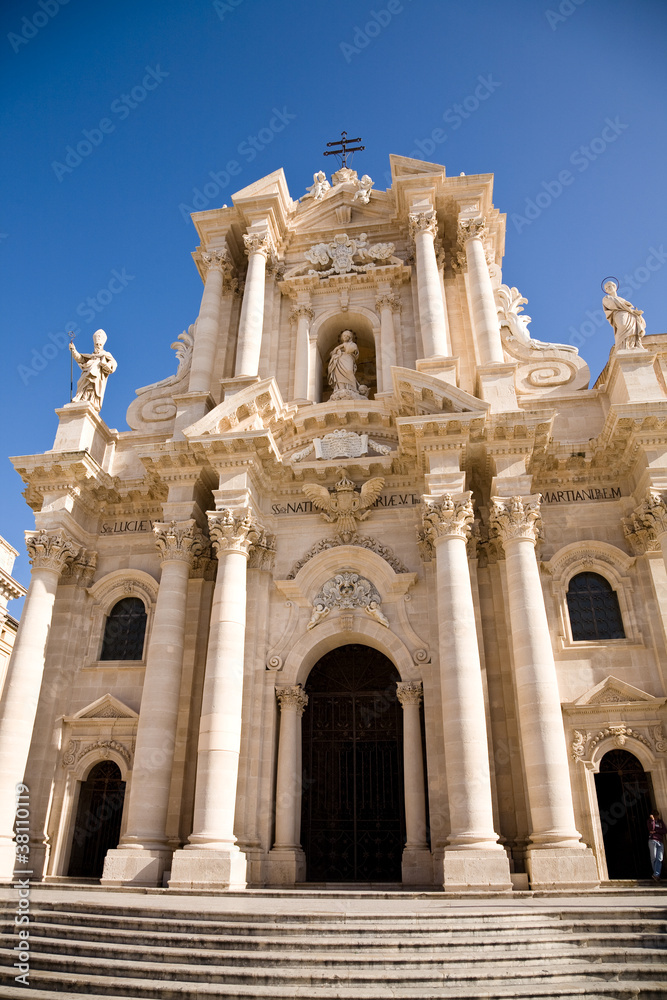 Syracuse cathedral, Sicily