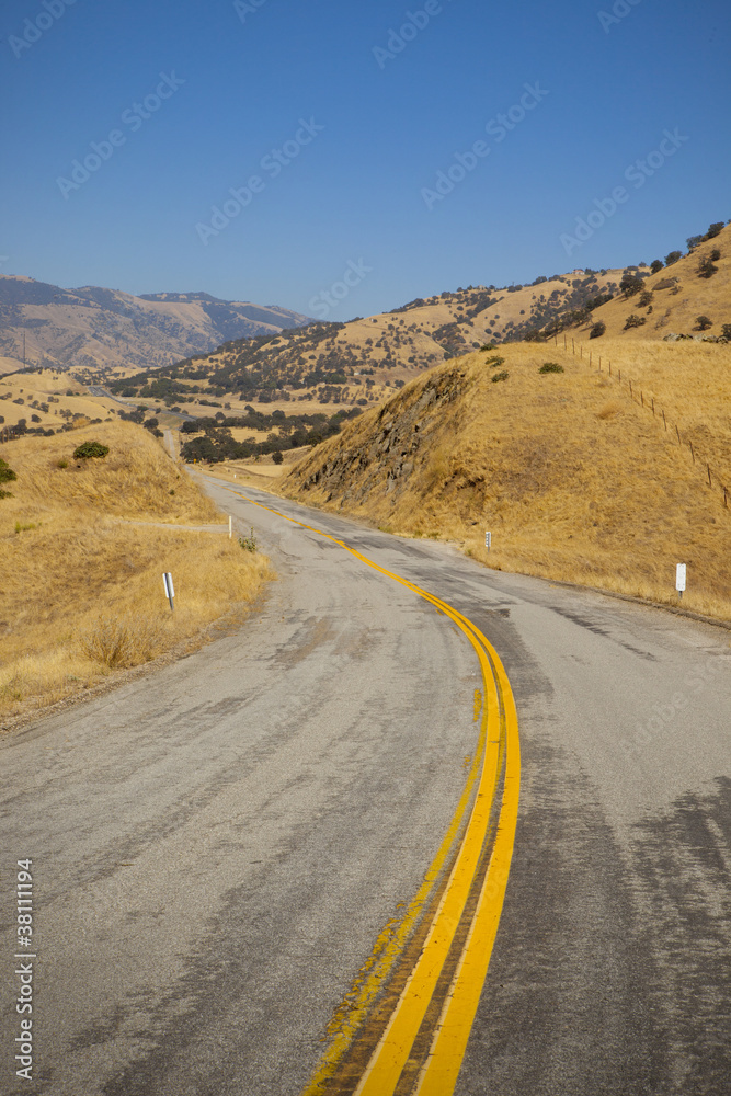 Old Road in California