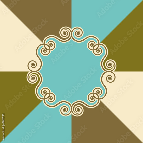 Background design with swirls