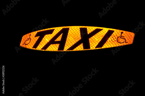 Taxi Sign
