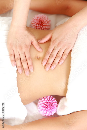 stomach massage