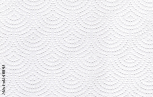 Texture of white tissue paper