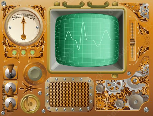 Industrial Steampunk media player
