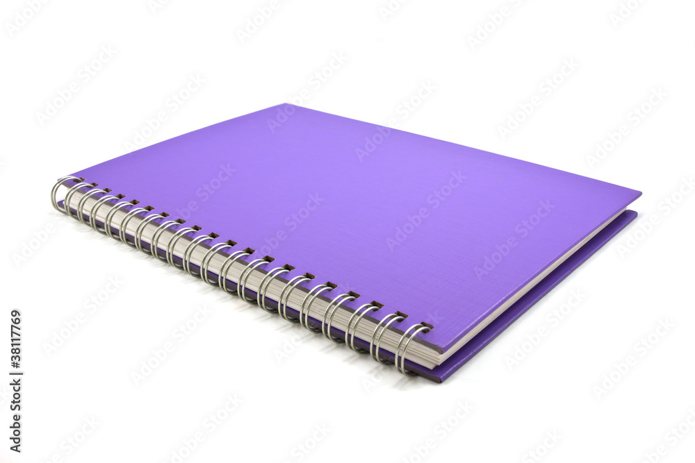 cover of notebook isolated on white background cover of notebook isolated on white background