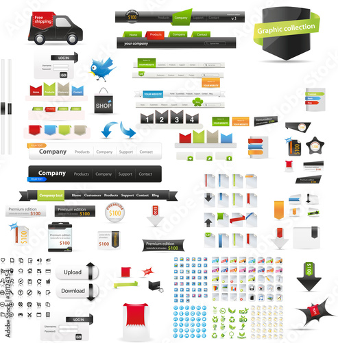 Web graphics mega collection