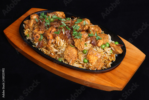 Indian Chicken Tikka Biriyani