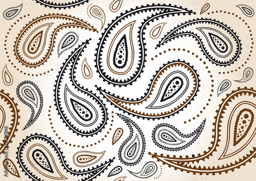 texture damascus arabesque abstract background