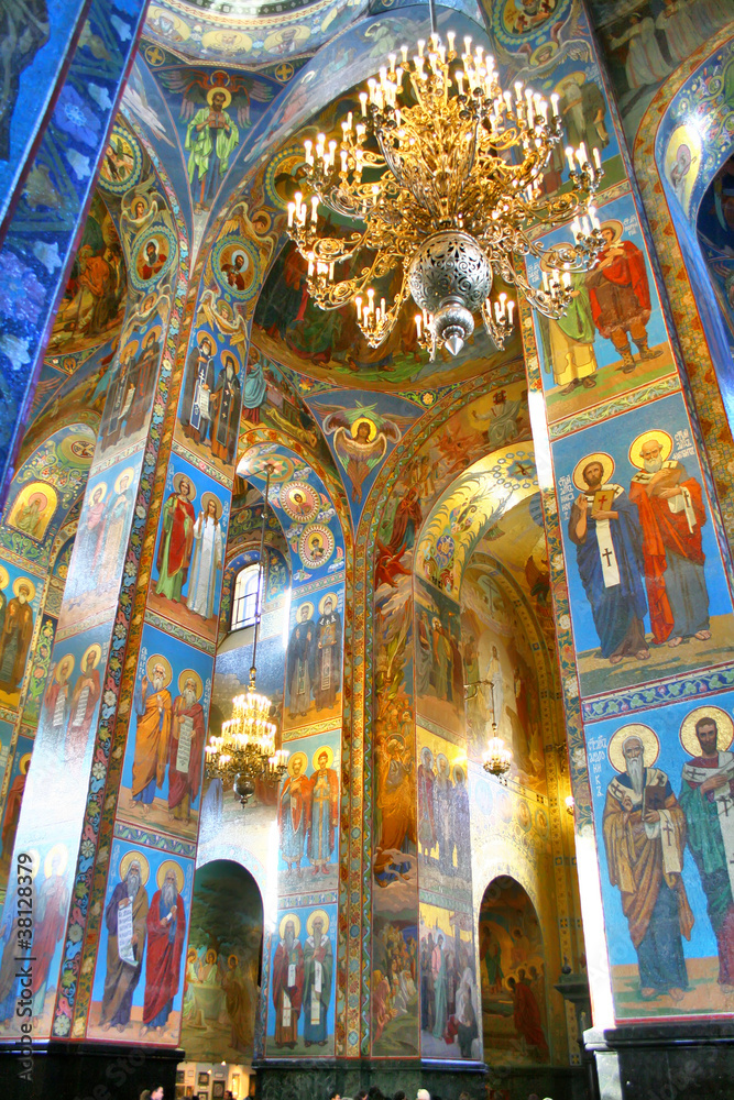 Church of the Savior on Spilled Blood in St. Petersburg, Russia