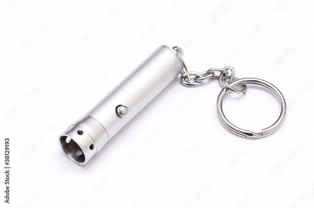 Keyring with flashlight Keyring with flashlight