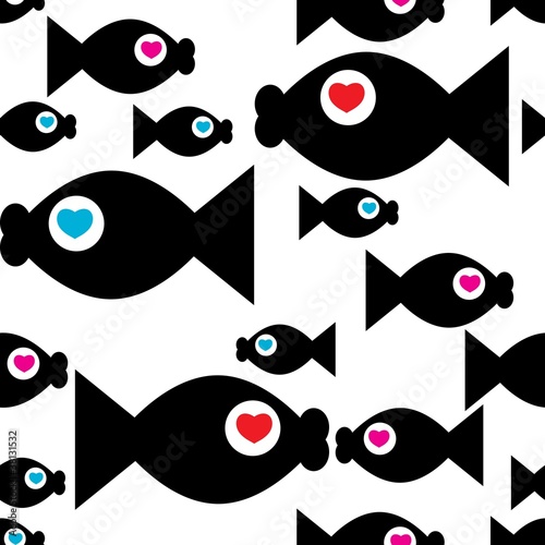 fish with heart
