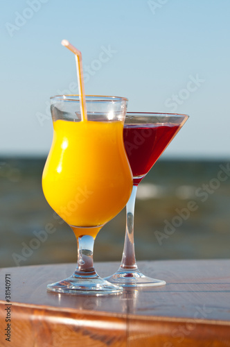 Orange cocktail