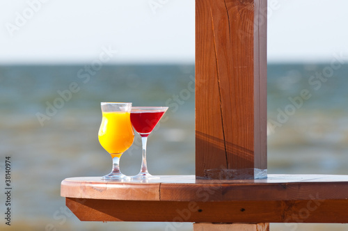 Orange cocktail