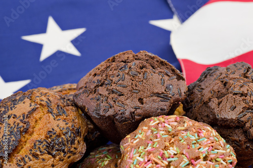 Muffin - Bandiera - America photo