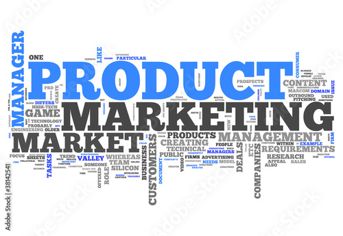 Word Cloud "Product Marketing"
