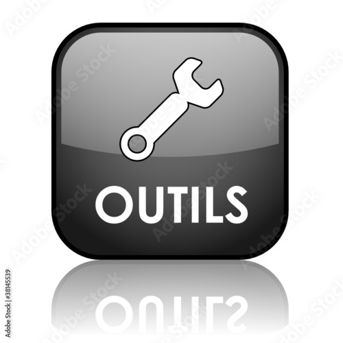 Bouton Web "OUTILS" (connexion internet options préférences)