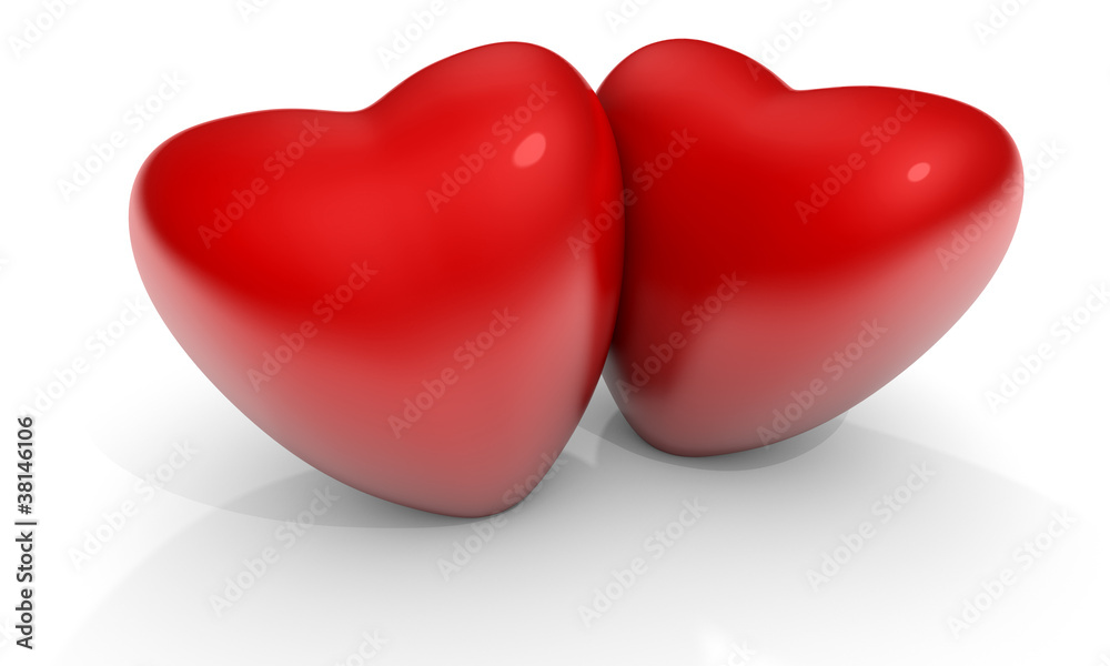 Fototapeta premium Valentine's Day hearts