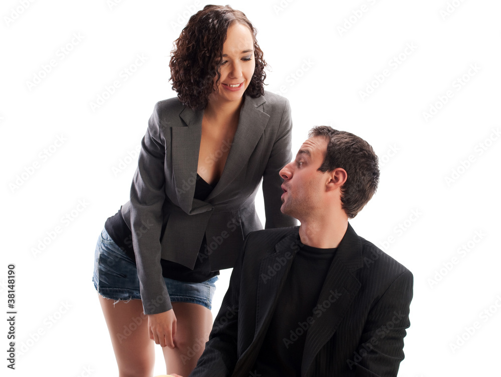 boy and girl boy and girl