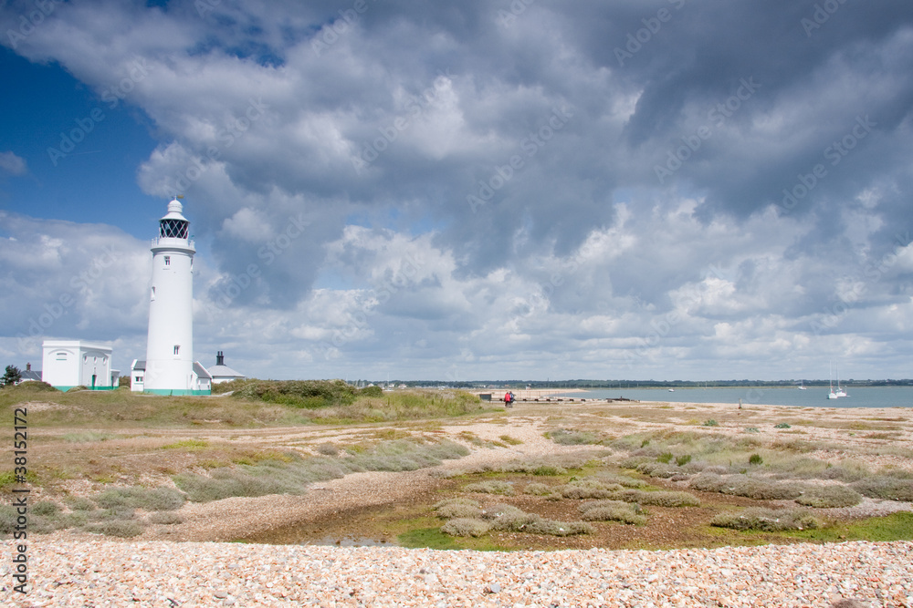 Lighthouse Hurst point, Hampshire England