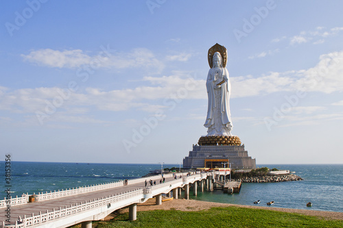 Canvas Print Guan Yin of the South Sea of Sanya