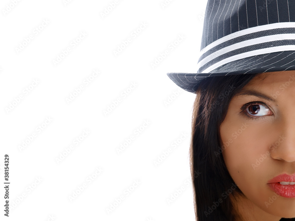 girl wearing fedora hat girl wearing fedora hat