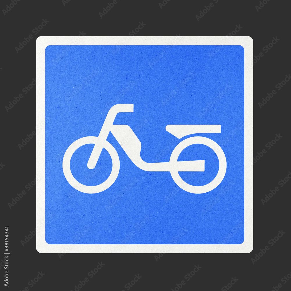 Traffic sign recycled paper Traffic sign recycled paper