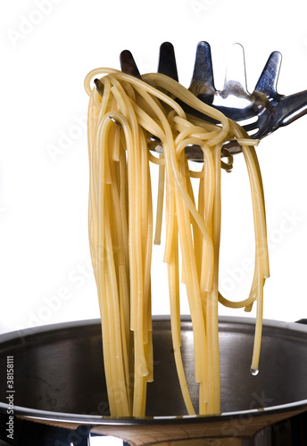 Ugotowane spaghetti