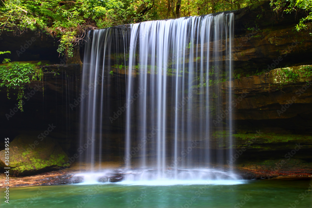 Obraz premium Upper Caney Creek Falls