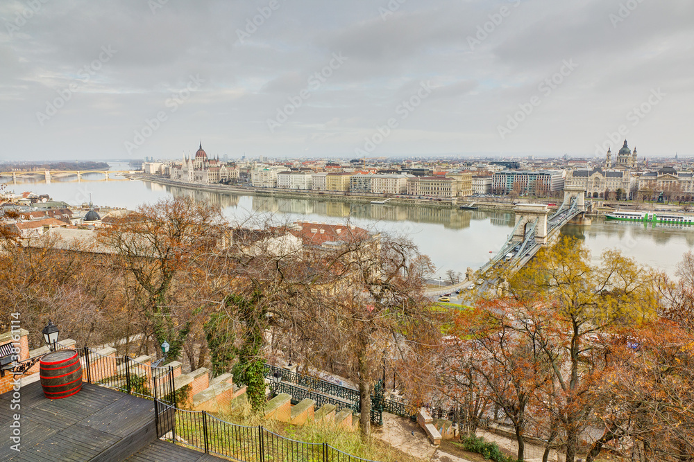 Budapest view from Royal Palace
