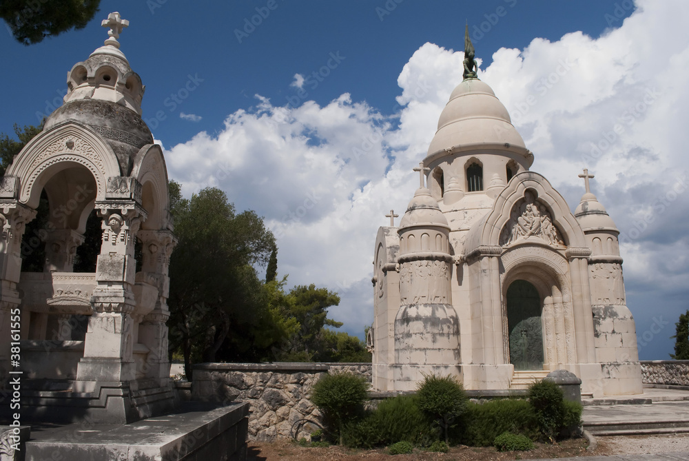 Fototapeta premium supetar cemetery