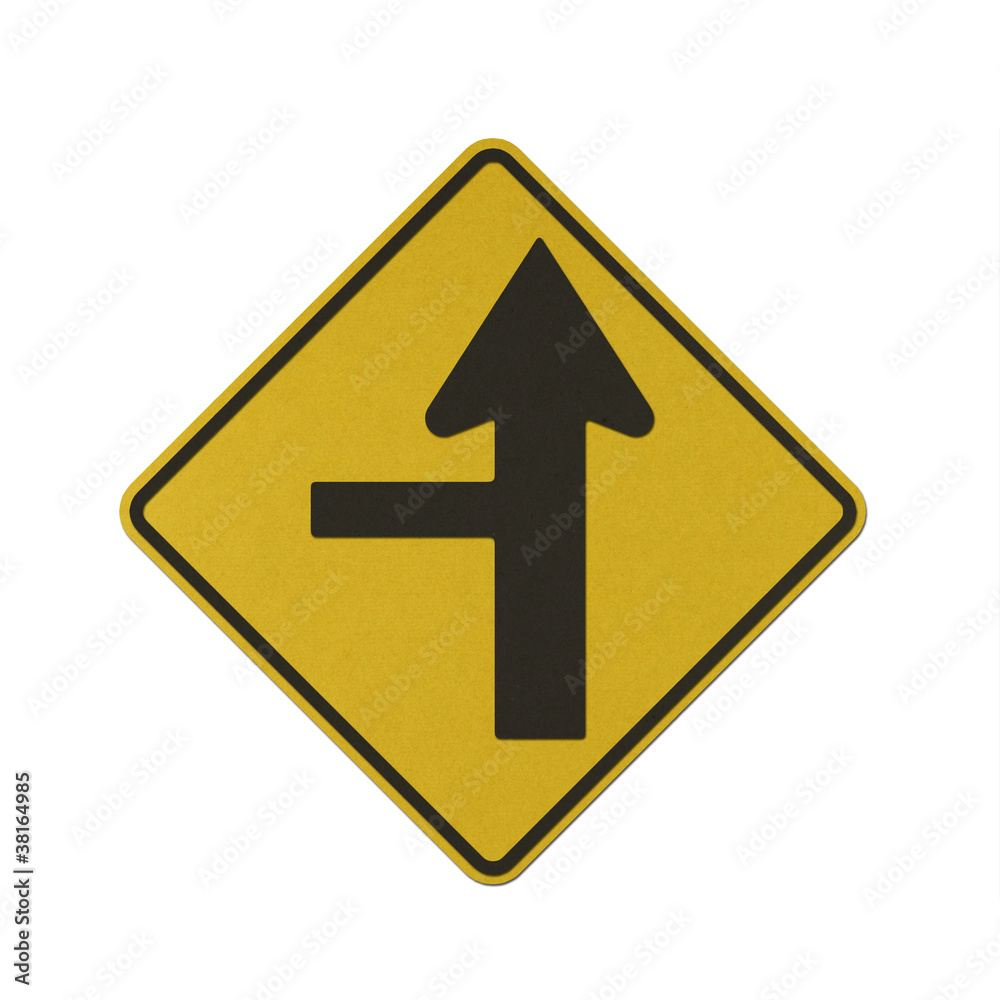 Traffic sign recycled paper Traffic sign recycled paper