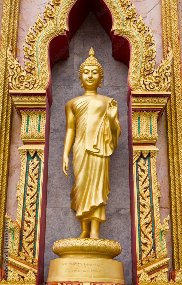 Fototapeta premium Golden buddha