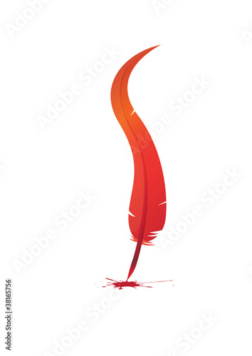 writing in blood white