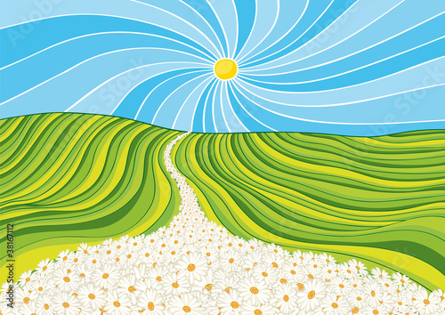 strada di fiori