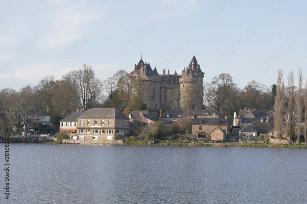 Fototapeta premium vue sur le château