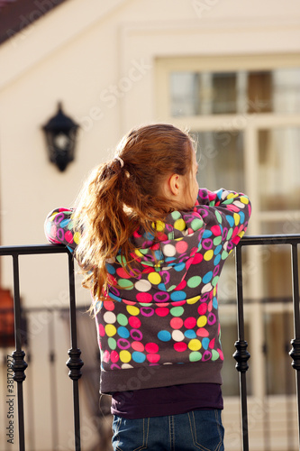 Photography on a balcony