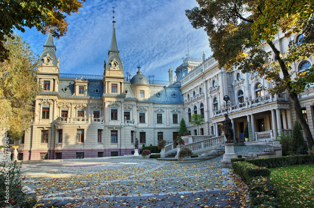 Poznanski's Palace in Lodz, Poland