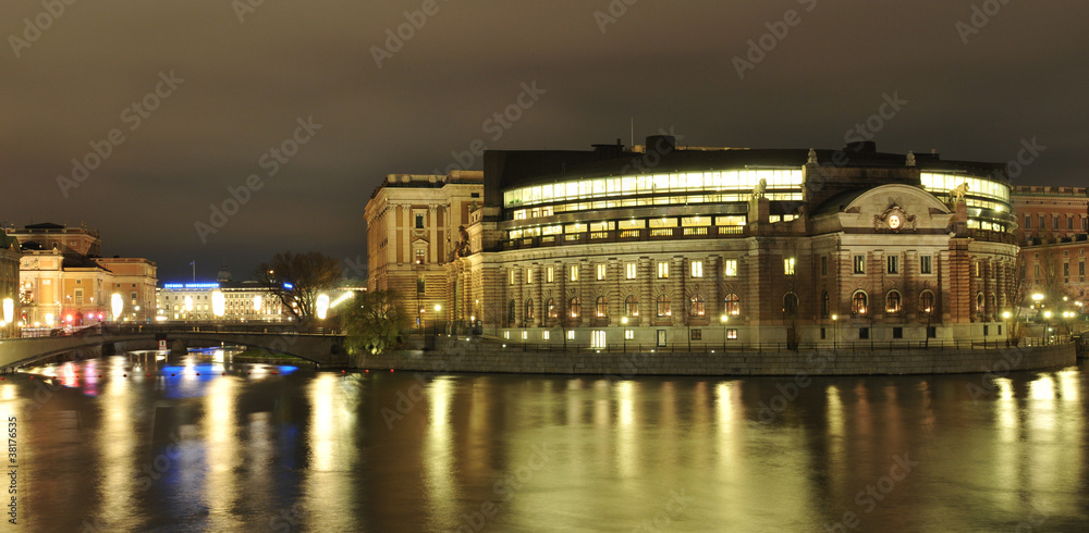 Stockholm. Parliament building